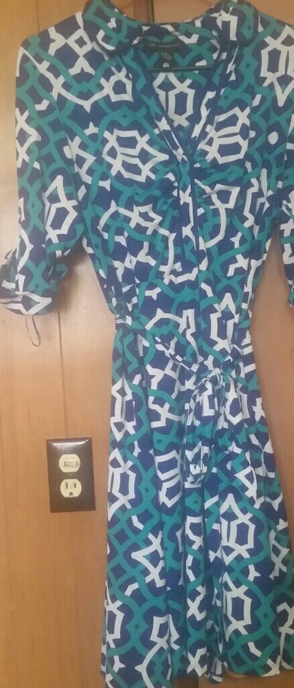 INC International Concepts Collared Stretchy Dress